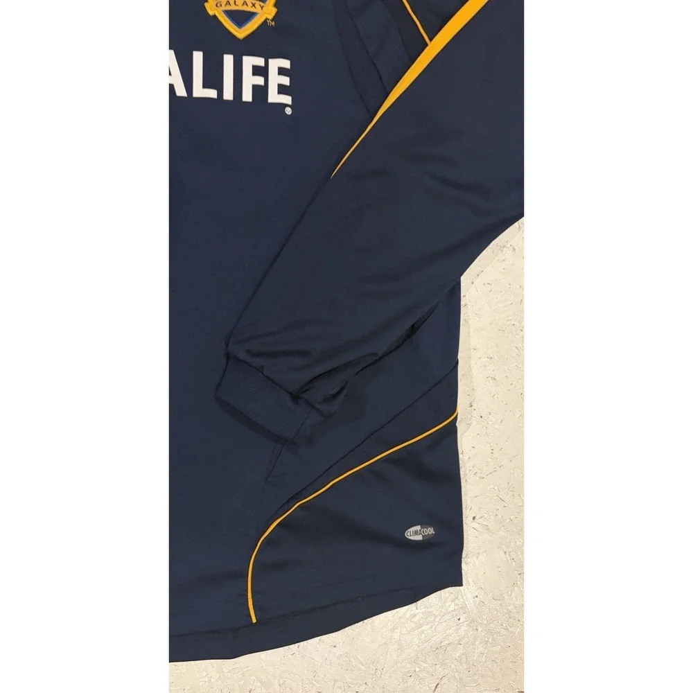 Adidas 2007 LA Galaxy David Beckham Soccer Away Jersey #23 Men's Large L